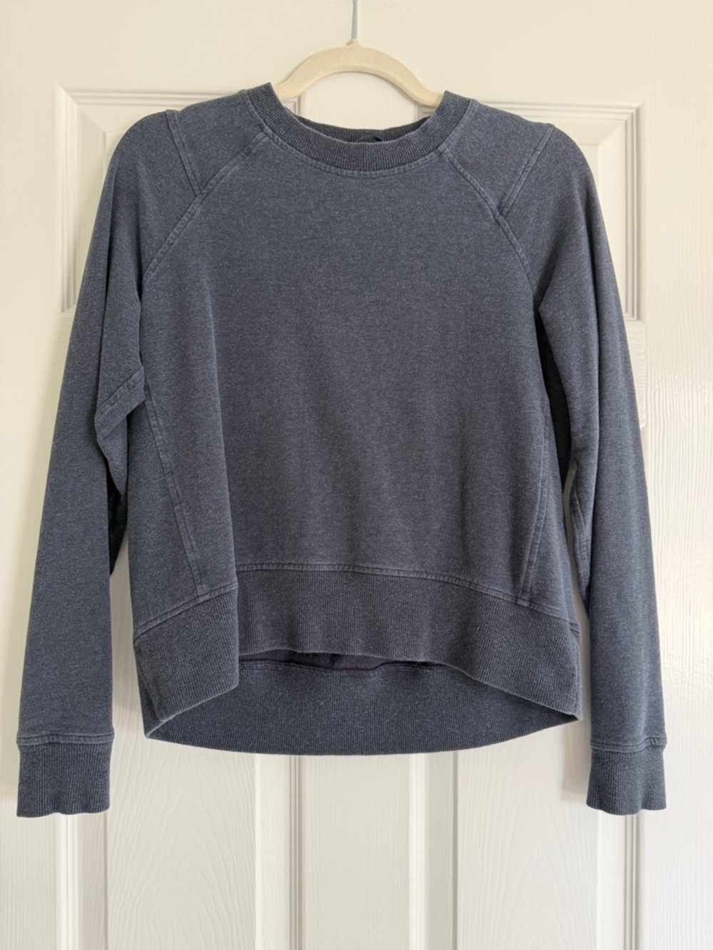 Lululemon faded blue Cropped Crewneck Sweatshirt
